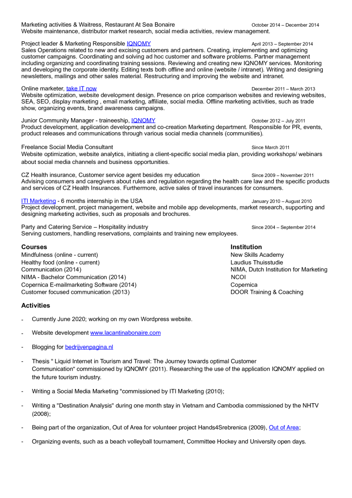 Curriculum Vitae 