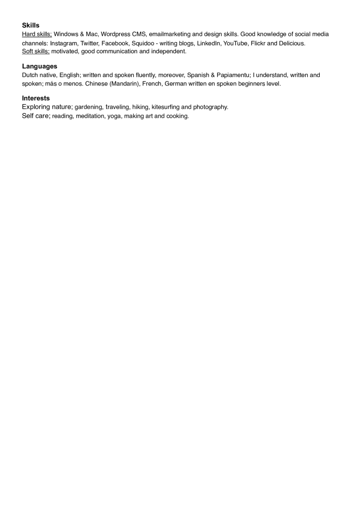Curriculum Vitae 